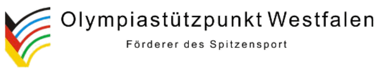 Logo des Olympiastützpunkts NRW/Westfalen – Symbol für sportliche Spitzenförderung und Kooperation in der Physiotherapie Eduard Stabel in Paderborn